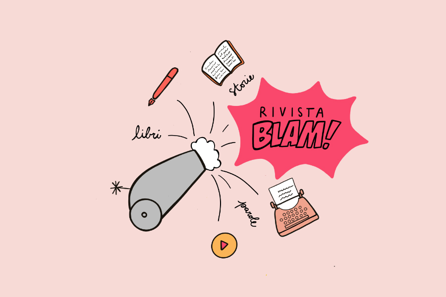 Illustrazione Rivista Blam